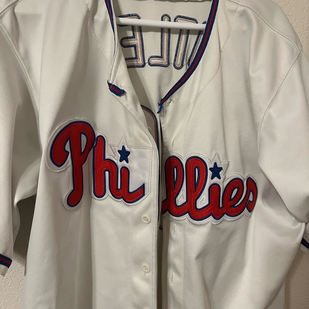 Majestic Authentic White Jersey